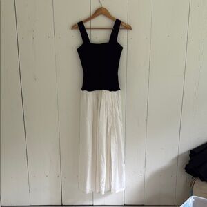 La Ligne Black and White Dress